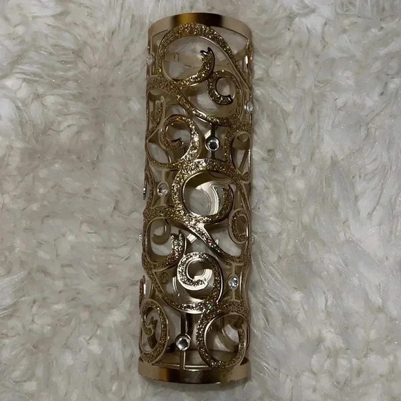 Bath and Body Works Gold and Diamond Swirl Mist Holder - Picture 1 of 5